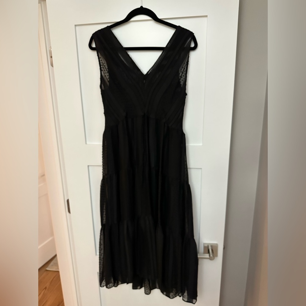 Sweet JCrew lined midi-dress, Size M. Separate lining and adorable pattern. New.
